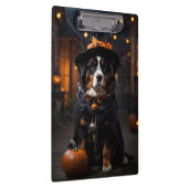 Spooktacular Berner Dog: Een Halloween Howl-o-Ween Klembord (Rechts)