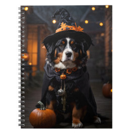 Spooktacular Berner Dog: Een Halloween Howl-o-Ween Notitieboek