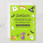 Spooktacular Birthday Bash Kaart (Voorkant)