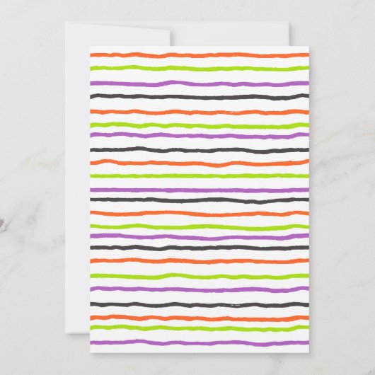 Spooktacular Birthday Bash Kaart (Achterkant)