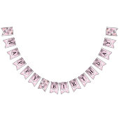 Spooktacular Cute Ghost Pink Halloween Vlaggetjes (Alle)