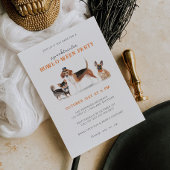 Spooktacular Dog Halloween Party Uitnodiging