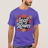 Spooktacular Fall Leaf Blower Sucking Leaf Blowers T-shirt (Voorkant)