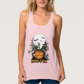 Spooktacular Fun Halloween Night Tee Tanktop (Voorkant)