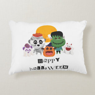 Spooktacular Fun met 'Happy Halloween' Kinder Gooi Accent Kussen