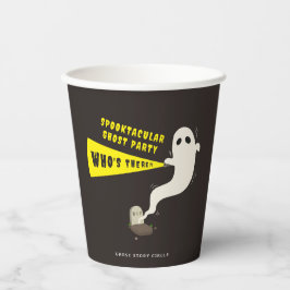 Spooktacular Geestenfeest Halloween Papieren Bekers
