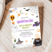 Spooktacular Ghost Halloween Party Uitnodiging