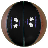 Spooktacular Ghosts Basketbal (Verticaal)