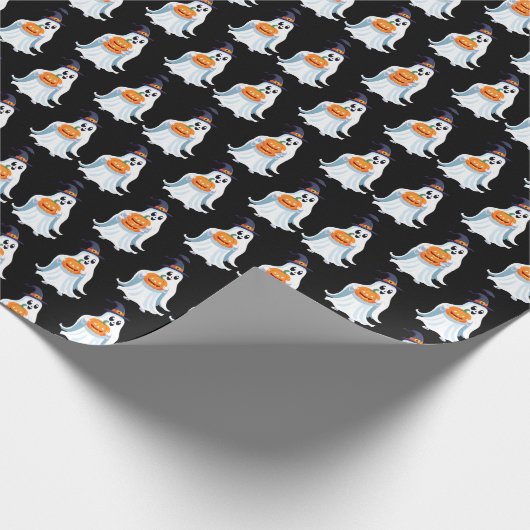 Spooktacular Halloween Bash Kinder Cadeaupapier (Hoek)