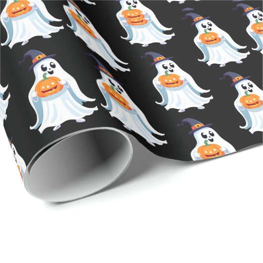 Spooktacular Halloween Bash Kinder Cadeaupapier (Rol Hoek)