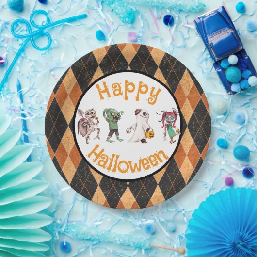 Spooktacular Halloween Bash Papieren Bordje (Feest)