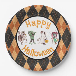 Spooktacular Halloween Bash Papieren Bordje