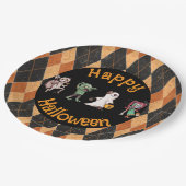 Spooktacular Halloween Bash Papieren Bordje (Gekanteld)