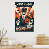 Spooktacular Halloween Bash Poster (Keuken)