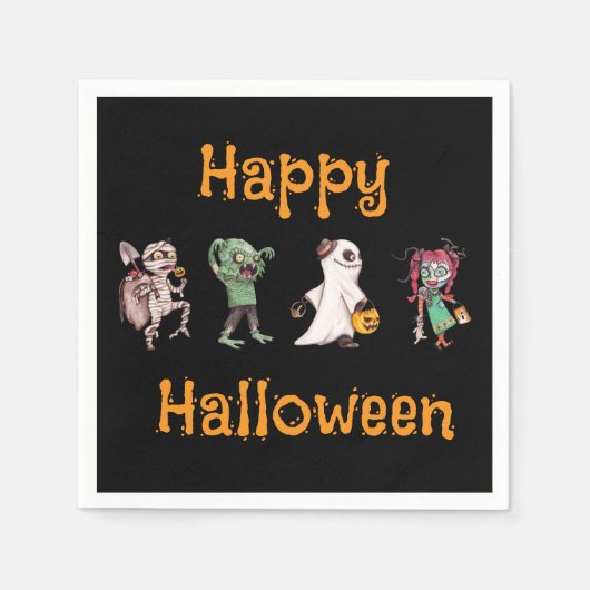 Spooktacular Halloween Bash Servet (Voorkant)