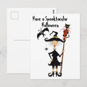 Spooktacular Halloween Briefkaart (Voorkant / Achterkant)
