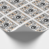 spooktacular halloween cadeaupapier (Hoek)