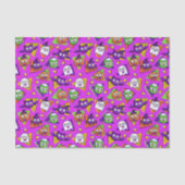 Spooktacular Halloween Characters Tissue Paper Tissuepapier (Voorkant)