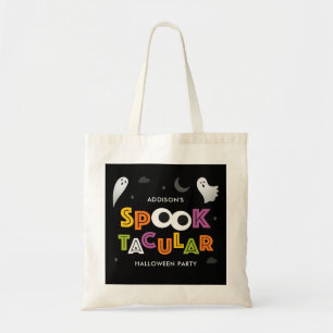Spooktacular Halloween gepersonaliseerde Treat Bag Tote Bag