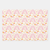 Spooktacular Halloween ghoulish stijl patroon Inpakpapier Vel (Voorkant 2)