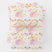 Spooktacular Halloween ghoulish stijl patroon Inpakpapier Vel (In situ)