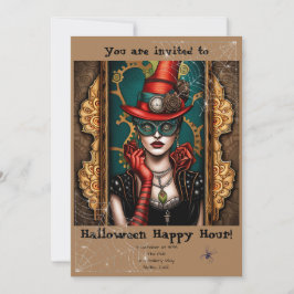 Spooktacular Halloween Happy Hour Kaart