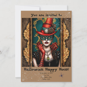 Spooktacular Halloween Happy Hour Kaart