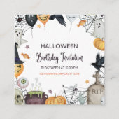 Spooktacular Halloween Invitation Kaart (Voorkant)