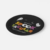 Spooktacular Halloween Party Borden Papieren Bordje (Gekanteld)