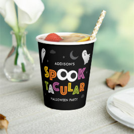 Spooktacular Halloween Party Paper Cup Papieren Bekers