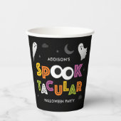 Spooktacular Halloween Party Paper Cup Papieren Bekers (Voorkant)
