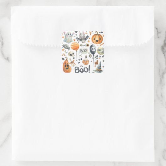 Spooktacular Halloween Party | Sticker Seal (Tas)
