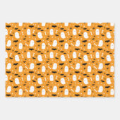 Spooktacular Halloween Patronen Inpakpapier Vel (Voorkant 3)