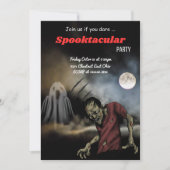 Spooktacular Halloween - Schattige en griezelig le Kaart (Voorkant)