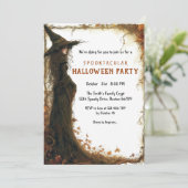 Spooktacular I Witch Kaart (Staand voorkant)