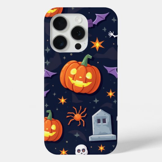 Spooktacular iPhone 15Pro Hoesje (Achterkant)