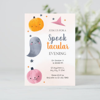 Spooktacular Kinder Halloween Kaart