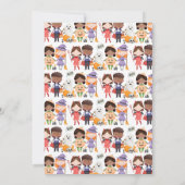 Spooktacular Kostuumfeest Halloween Verjaardag Kaart (Achterkant)