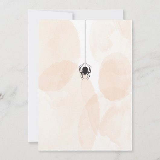 Spooktacular Kostuumfeest Halloween Verjaardag Kaart (Achterkant)