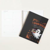 Spooktacular leraar Halloween T-shirt Planner (Display)