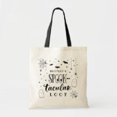Spooktacular Loot Hallowen Trick or treat Tote Bag (Voorkant)