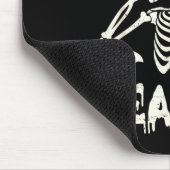 Spooktacular makelaar grappig skelet Halloween Muismat (Hoek)