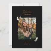 Spooktacular Memories Hallloween Fotogroet Feestdagenkaart (Voorkant)