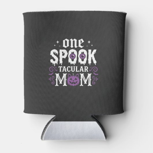 Spooktacular Moeder Halloween ontwerp_1 Blikjeskoeler (Voorkant)