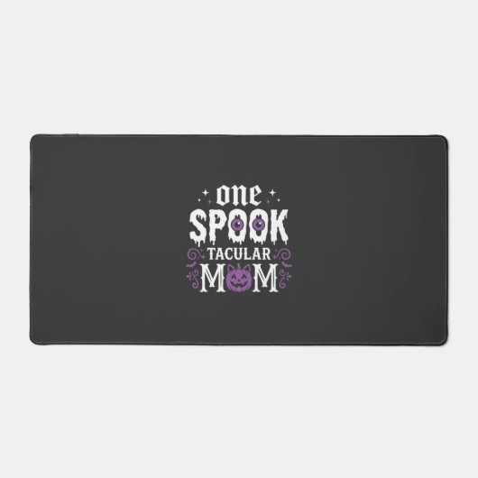 Spooktacular Moeder Halloween ontwerp_1 Bureaumat (Voorkant)