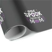 Spooktacular Moeder Halloween Ontwerp_1 Cadeaupapier (Rol Hoek)