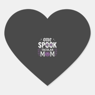 Spooktacular Moeder Halloween Ontwerp_1 Hart Sticker