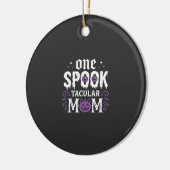 Spooktacular Moeder Halloween ontwerp_1 Keramisch Ornament (Links)