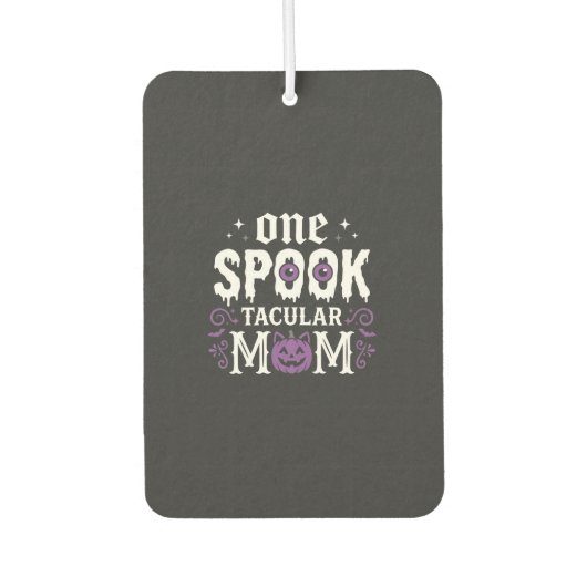 Spooktacular Moeder Halloween Ontwerp_1 Luchtverfrisser (Voorkant)