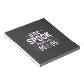 Spooktacular Moeder Halloween ontwerp_1 Notitieblok (Schuin)
